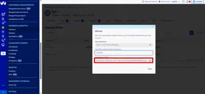 Create Backup User