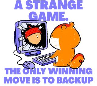 WarGames, a Nestor sticker